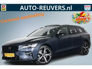 Volvo V60 2.0 B4 Ultimate Dark Panorama / Opendak /Leder / HUD / Pilot Assist / HarmanKardon / CarPl