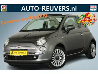 Fiat 500C 1.2 Lounge / Opendak / Airco / Bluetooth / Allseason