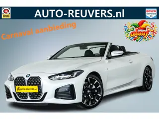 BMW 4 Serie Cabrio 430i xDrive M-Sport / Opendak / Harman Kardon / ACC / HUD / Nekverwarming / 3D vi