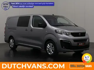 Peugeot Expert Demo !! Dubbele Cabine Lang Elektrisch 75KWh | 2xSchuifdeur | Navigatie | Camera | Ai