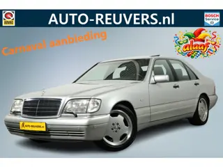 Mercedes-Benz S-Klasse 500 V8 AMG Line 18" LMV / Xenon / Glazen Open Schuifdak / Clima / Leder