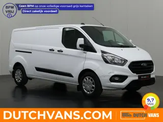 Ford Transit Custom 2.0TDCi 130PK Lang | Airco | Cruise | 3-Zits | Betimmering