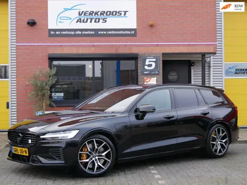 Volvo V60 2.0 T8 Twin Engine AWD Polestar Engineered. heico pakket. pano. leder