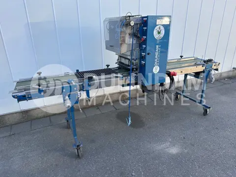 Visser Granette SP-24 trayzaaimachine met aandrukker