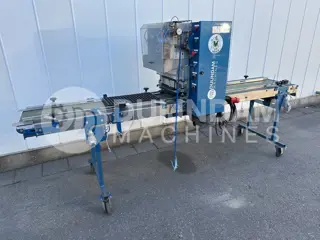 Visser Granette SP-24 trayzaaimachine met aandrukker