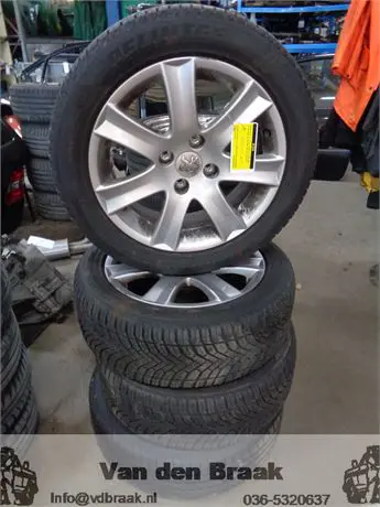Peugeot 207 CC 2007-2015 Aluminium velgenset 16 inch