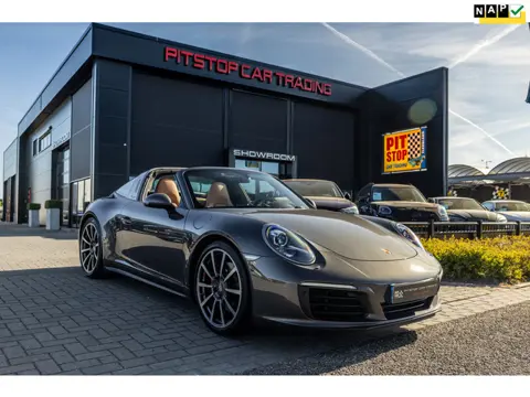 Porsche 911 991.2 3.0 Targa 4S, Carbon, 18-wegs, NL Auto, Chrono, Unieke Spec!