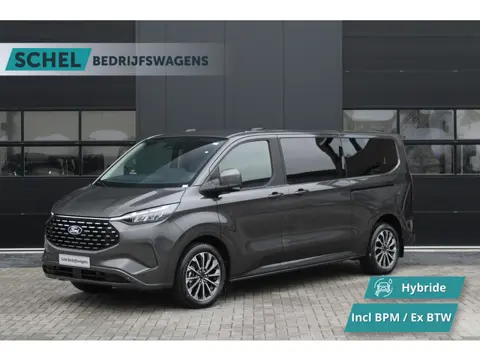 Ford Tourneo Custom 340 2.5 PHEV L2H1 Titanium X 232pk | 2x Schuifdeur | ACC | 360 camera | Leder | 