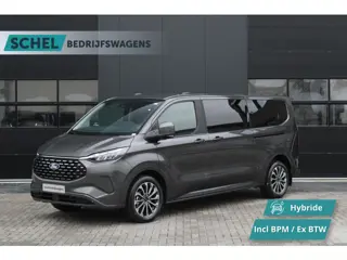 Ford Tourneo Custom 340 2.5 PHEV L2H1 Titanium X 232pk | 2x Schuifdeur | ACC | 360 camera | Leder | 