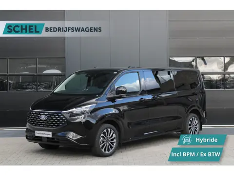 Ford Tourneo Custom 340 2.5 PHEV L2H1 Titanium X 232pk | 2x Schuifdeur | ACC | 360 camera | Leder | 