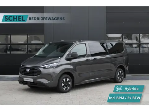 Ford Transit Custom 340 2.5 PHEV L2H1 Kombi Trend 9 zits - 2x Schuif - Navi - Trekhaak - LED - Stoel