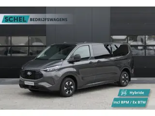 Ford Transit Custom 340 2.5 PHEV L2H1 Kombi Trend 9 zits - 2x Schuif - Navi - Trekhaak - LED - Stoel