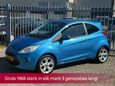 Ford Ka 1.2 Titanium X start/stop! NL AUTO NAP! Airco l 16''LLMV l Chrome l Elek pakket l Centraal! 