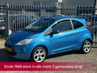 Ford Ka 1.2 Titanium X start/stop! NL AUTO NAP! Airco l 16''LLMV l Chrome l Elek pakket l Centraal! 