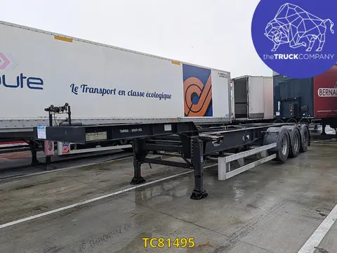 TURBOS HOET Tank chassis Gooseneck (bj 2009)