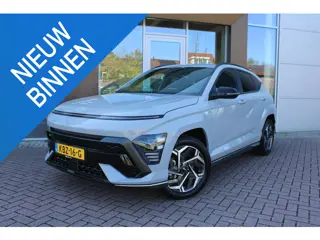 Hyundai Kona 1.6 GDI HEV N Line Edition Automaat Airco Navi Camera Carplay 18"velgen Nieuwstaat