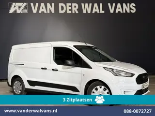 Ford Transit Connect 1.5 EcoBlue 120pk L2H1 Euro6 Airco | 3-Zits | Camera | Navigatie | Apple Carpla