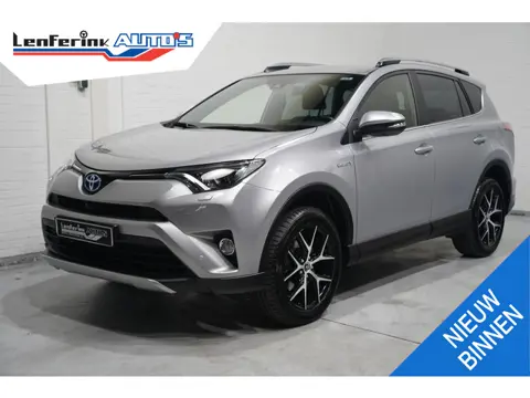 Toyota RAV4 AWD hybrid style-selection navigatie trekhaak-afneembaar 18"-lmv PDC v+a 360-camera lede