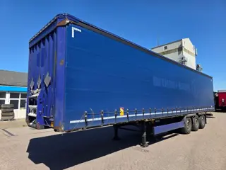 Krone SAF - Disc Krone 3-assige zeilen trailer - SAF assen - Schijfremmen - Luchtvering - 41 Ton - G