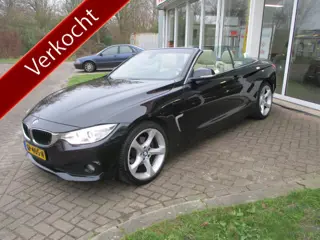 BMW 4 Serie Cabrio 420d High Executive (bj 2014, automaat)