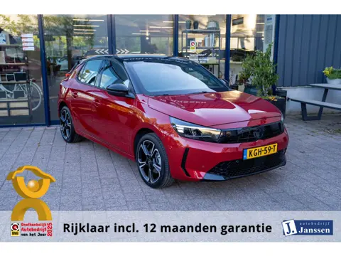 Opel CORSA 1.2 Turbo Hybrid GS|Prijs rijklaar incl. 12 mnd garantie| PDC Camera DAB Carplay/Android 