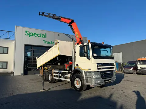 DAF CF 85.410 6x4 / Palfinger PK20001-K C / RC 3 Zijdige kipper met Bordmatic
