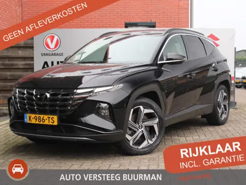 Hyundai Tucson 1.6 T-GDI HEV Premium Parkeersensoren Voor en Achter, Stoel-verwarming/ventilatie, Cr