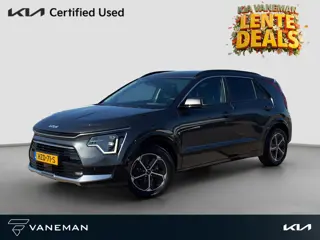 Kia Niro 1.6 GDi Hybrid DynamicPlusLine Leder | Stoel- en Stuurverwarming | Adapt. Cruise | Schuif/K