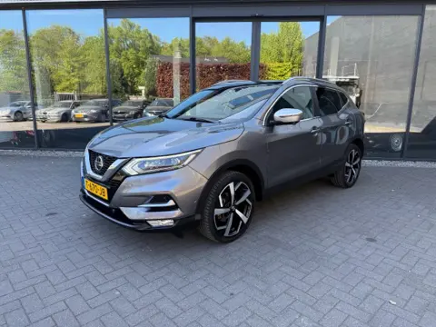 NISSAN QASHQAI 1.3 DIG-T TEKNA +,Luxe Leder,LED,BLIS,Lane Ass.,Pano,Cam360,Carplay,Clima,Stoelverw,Cruise