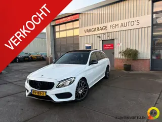 Mercedes-Benz C-klasse Estate 180 AMG Sport Edition PDC, Camera, Pano, Leder, Stoelverwarming