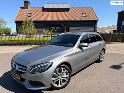 Mercedes-Benz C-klasse Estate 350 e Plug in Hybride Lease Edition Burmester-Systeem Leer Navi Led-Xe