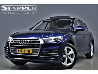 Audi Q5 50 TFSI e 299pk Quattro Pro Line Pano/Luchtvering/Virtual/Carplay/Trekhaak/Cameras/Keyless