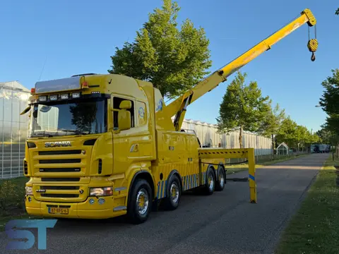 Scania R560 V8 Bergingsvoertuig (bj 2007, automaat)