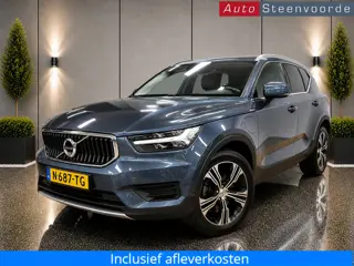 Volvo XC40 1.5 T4 Recharge Inscription - NL auto met NAP - LEER -CARPLAY - NAVI 4 nieuwe ALL SEASON 