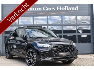 Audi Q5 Sportback 50 TFSI e S-Line 299 Pk SOH 100% Pano Navi Sfeer Camera SQ5 21 Inch