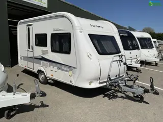 Hobby De Luxe 400 SF Mover|Voortent|BOVAG 23