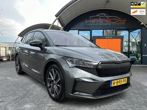 Skoda Enyaq iV 80 Limited Edition Sportline 96% SOH Trekhaak 1e EIG NL-Auto Rijklaarprijs!