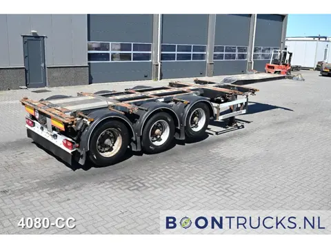 D-Tec FT-43-03V | 2x20-30-40-45ft HC * LIFT AXLE * ADR * 3x EXTENDABLE