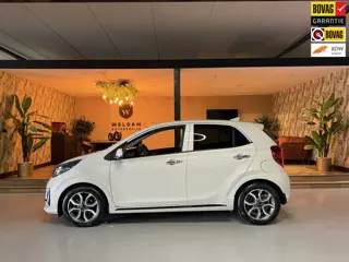 Kia Picanto 1.2 GT-Line Garantie Carplay Camera Leder StuurVW StoelVW Keyless Cruise Navi Clima Led 