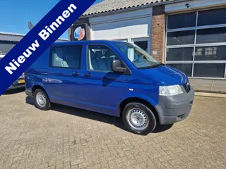 Volkswagen Transporter 1.9 TDI "Baseline" DC 6 Persoons - Airco - Trekhaak - Apk 28-04-2027 !!