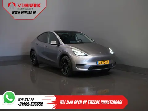 Tesla Model Y 455 Km WLTP (DEMO) Auto Pilot/ Pano/ Memory/ Elek.klep/ Stoelverw./ Navi/ 360 Camera/ 