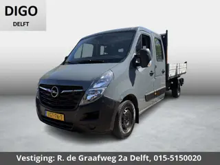 Opel Movano 2.3 CDTI BiTurbo L3 DC Kipper Dubbele Cabine | Airco | Elektrische ramen |
