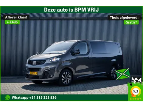 Fiat Scudo 2.0 Multijet 145PK L3H1 | DC 5-Zits | Camera | Carplay | PDC | Airco | Trekhaak