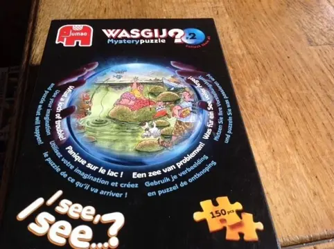 Mysterypuzzle - wasgij puzzel , een zee van problemen