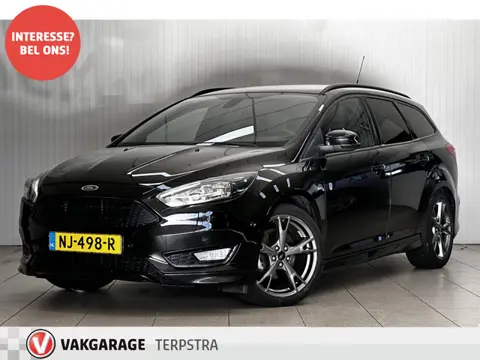 Ford FOCUS Wagon 1.0 ST-Line!/ Trekhaak/ 17'' LMV/ Apple + Android/ Navi/ Clima/ Cruise/ Elek. pakke