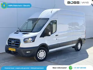 Ford E-Transit 68kWh 184PK L3H3 317km WLTP 96,3% (SOH) BEV Snelladen Camera Cruise control Climate c