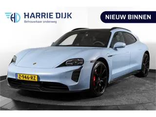Porsche Taycan Sport Turismo GTS 93 kWh | SOH 95% | Sport Chrono | Pano | Luchtvering | Bose | ACC |