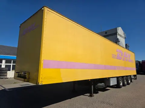 Pacton TXD 339 - BPW - Drum Pacton 3-assige box trailer - BPW - Trommelremmen - Luchtvering - Gereed