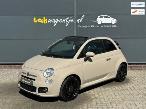 Fiat 500 C 0.9 Turbo 500S Automaat Cabrio *cappuccino *16”