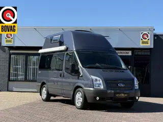 Westfalia ford nugget hoogdak buscamper 141 pk Euro 5 4 slaapplaatsen airco navi cruise ctr webasto 